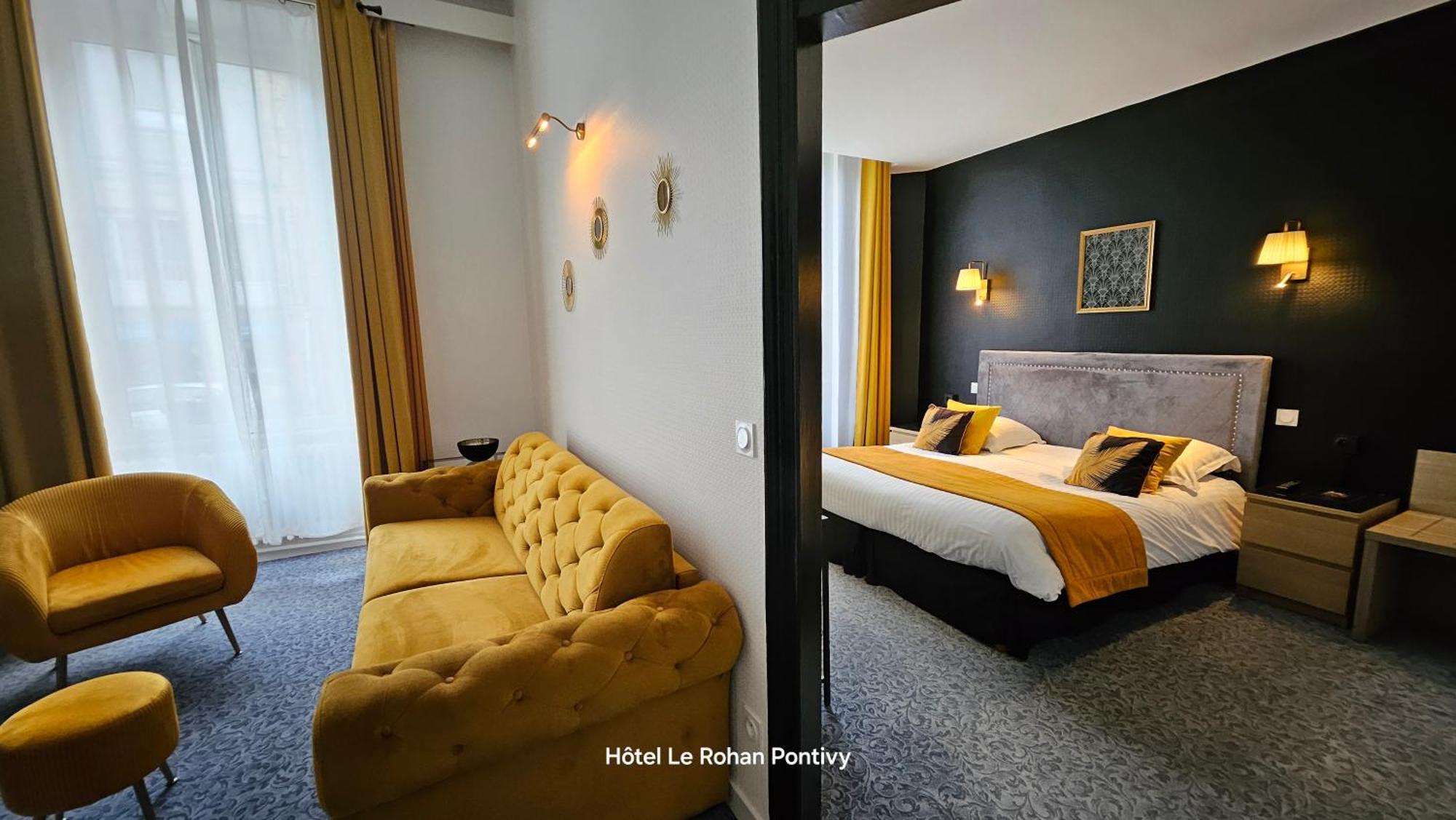 Hotel Le Rohan Charme Et Caractere بونتيفي المظهر الخارجي الصورة