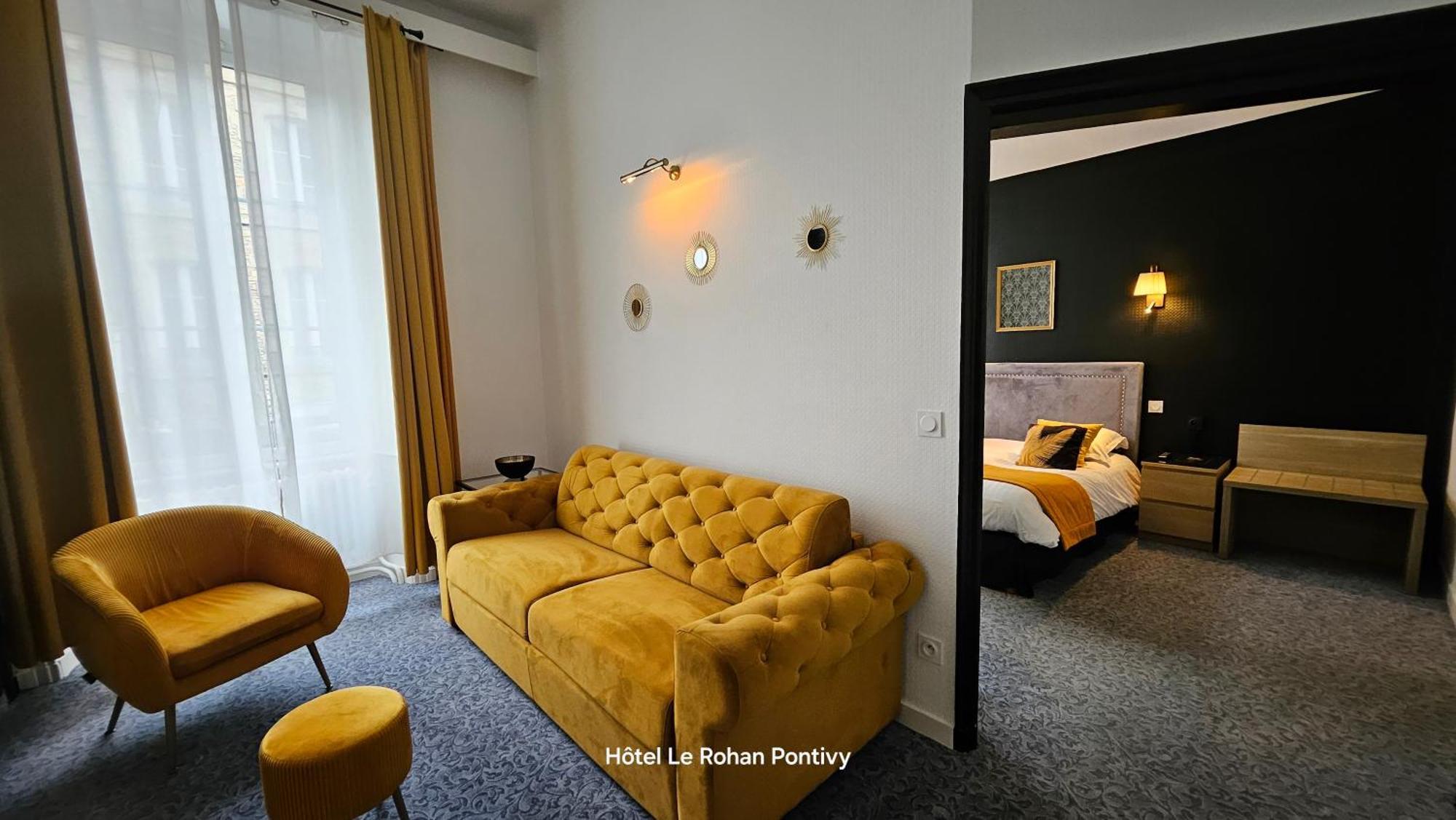 Hotel Le Rohan Charme Et Caractere بونتيفي المظهر الخارجي الصورة