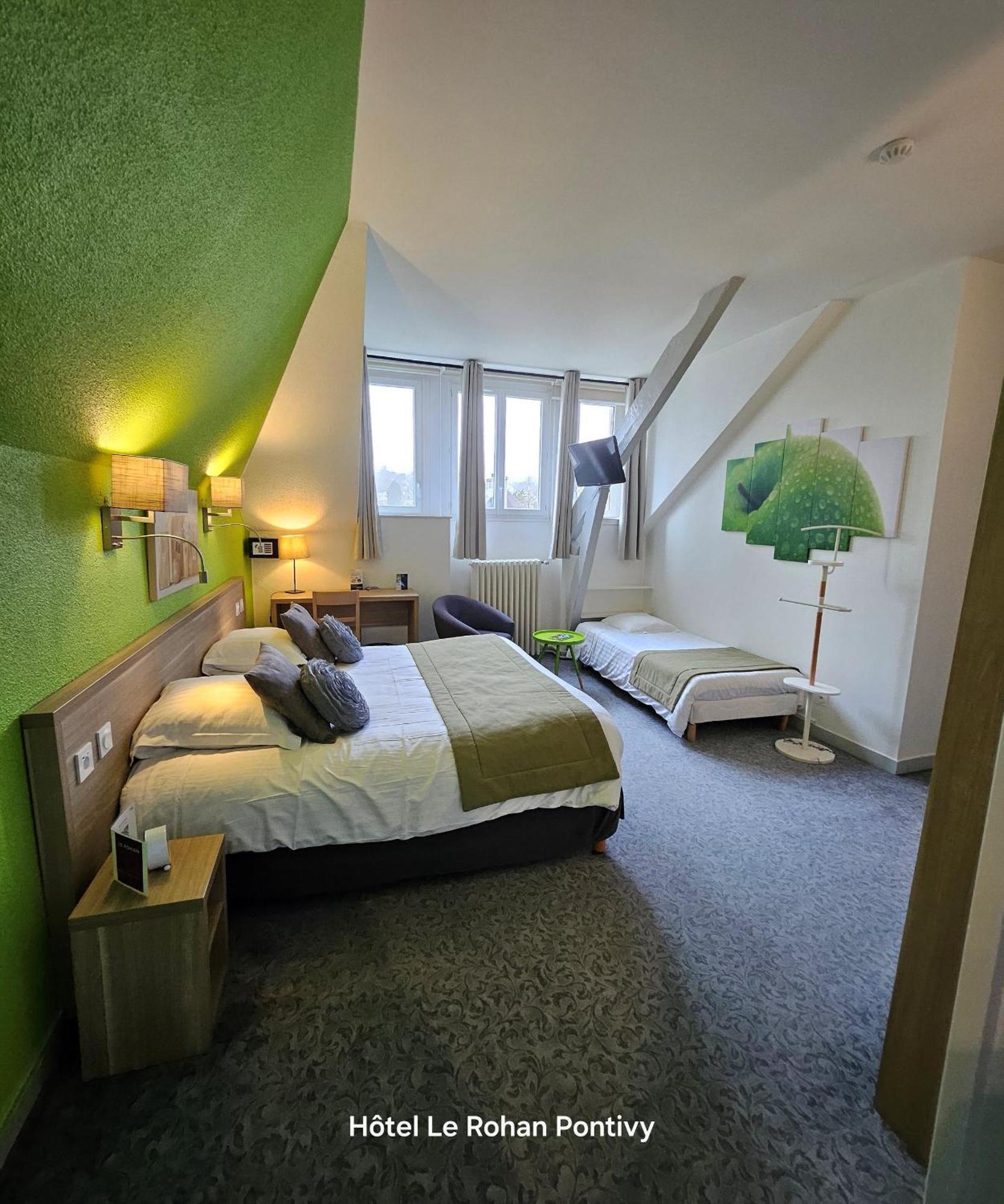 Hotel Le Rohan Charme Et Caractere بونتيفي المظهر الخارجي الصورة